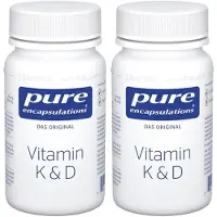 Pure Encapsulations Vitamin K & D Kapseln 2x 2x60 St
