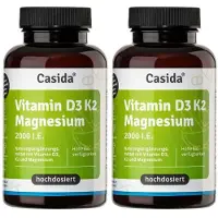 Casida Vitamin D3 K2 Magnesium 2000 I.e. Kapseln 2x 2x90 St