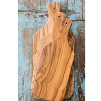 Grün & Form Olivenholz Brett mit Griff L 40 x B 17cm