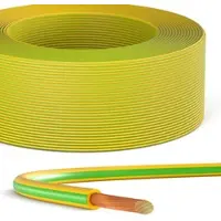 HB-DIGITAL 5m Verdrahtungsleitung 10mm2 H07V-K Erdungskabel 10mm2 Flexibel für PV Anlagen