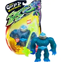 Goo Jit Zu Meteor Madness, Battle Trash Dehnbare Actionfigur zum Sammeln, mit superweicher Schleimfüllung & Power-Dreizack, haptisches Spiel