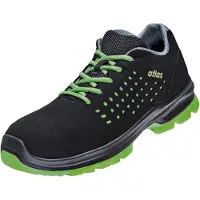 Atlas Sicherheitshalbschuh SL 205 XP 2.0 S1P ESD SRC DGUV W 10 Gr. 49 schwarz/grün