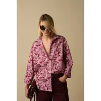 Sissy-Boy Bluse Mit Muschelstickerei - Hellrosa | Größe: XL