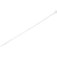 TRU COMPONENTS TC-12533372 Knotenband 145 mm 1.9 mm Naturweiss 1000 St.