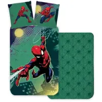 Spiderman Bettbezug Grün - 140 x 200 cm - 70 x 90 cm - Baumwolle