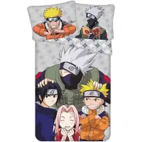 Jerry Fabrics Kuschelige Baumwoll-Bettwäsche Naruto Design