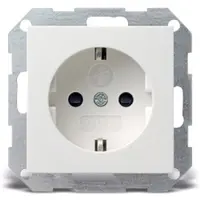 Gira 445303 SCHUKO STK SH System 55 Reinweiß