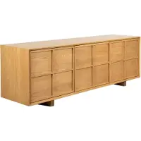 Zuiver Raster Sideboard Niedrig Natur