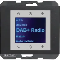 Berker 30847006 Radio DAB+, Bt., K.x anth.