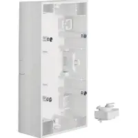 Berker Aufputz-Gehäuse 2fach K.1 polarweiß, glänzend, 159,5 mm, 82 mm, 41,5 mm