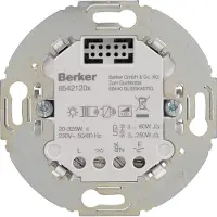 Berker 85421201 - Dimmer - Montierbar - Metallisch