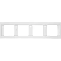 Hager 13837009, Weiß, Kunststoff, Thermoplast, Schraubenlos, Jede Marke, Glänzend, 1 Stück(e)