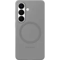 Samsung Galaxy S26 Backcover aus Silikon mit Magnet Grau
