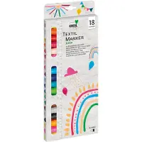 Kreul 90721 Textilmarker Junior 18 Stck