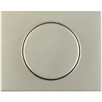 Berker 11357004, Dimmer, Montierbar, Drehregler, Edelstahl, Metall
