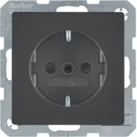 Berker SSTD M.STECKKLEMME+KS SCHWARZ / 47236085 Q.X 47236085
