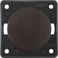 Hager 936712501, Tasten, Schwarz, IP44, Schrauben, Berker Integro Flow/Pure, 55,5 mm