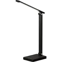 FHL Easy! FHL Ole LED Tischleuchte 2,5W dimmbar Akku CCT einstellbare Lichtfarbe schwarz 850507