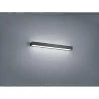 HELESTRA Wandlampe Theia, schwarz, für Badezimmer, Metall, Modern, LED Wandleuchte, Wandlampe Innen