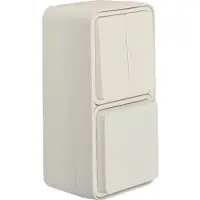 Hager 47903512, Weiß, IP55, 1 Stück(e), 250 V