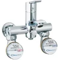 LE SANITAIRE Badewannenzähler Eco Qn 1,5 - warm Eichung 2025 Wassergeräte