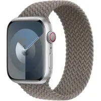 Apple Geflochtenes Solo-Armband für die Watch | 44/45/46/49 mm – Größe 12 – Clay