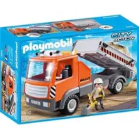 Playmobil 6861 City Action Baustellen-LKW