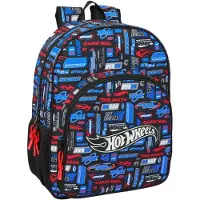 Hot Wheels 612553180 Hot 19l 32x43x14 Cm Rucksack Blau Blau One Size