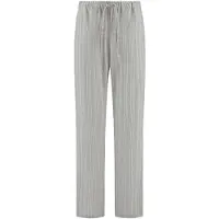 Yumeko Pyjamahose Flanell M Grau - Eco, Bio & Fairtrade