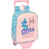 Safta Stitch Ohana 6l 22x27x10 Cm Mini Rucksack Mit Rollen