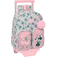 Safta Minnie Mouse Minty 10l 28x34x10 Cm Rucksack Mit Rollen