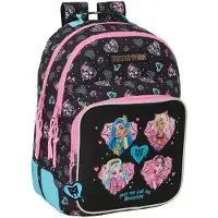 Safta Monster High 20l 32x42x15 Cm Rucksack Schwarz Kinder Schwarz One Size