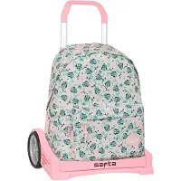 Safta Minnie Mouse Minty 17.35l 31x43x13 Cm Rucksack Mit Rollen