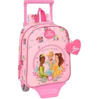 Safta Princesas Disney 6l 22x27x10 Cm Mini Rucksack Mit Rollen Rosa Kinder Rosa One Size