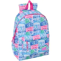 Barbie Laptop Kinder Rucksack 14.1", Blau/Pink