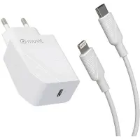 Muvit Usb-c Pd 20w+usb-c Lightning-ladegerät 1m 2.4a