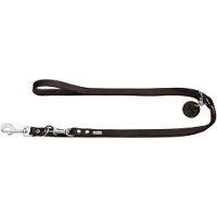 Hunter - V-Leine - Hundeleine Gr Länge max. 200 cm - Breite 1,3 cm braun