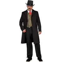 MOM Cowboy-croupier Mantel Herrenkostüm
