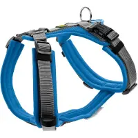 Hunter Geschirr Maldon M, blau/grau