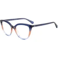 Kate spade Hana Katzenaugenbrille für Frauen Blau Beige 52mm