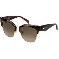Police Sonnenbrille SPLN59 01AY 56 Damen Braun