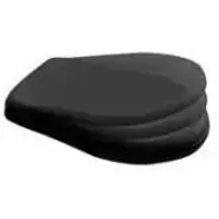 Kerasan WC Sitz Retro/Vintage Serie Oxford Schwarz von