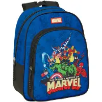 Marvel Kinder Rucksack 9L, Blau