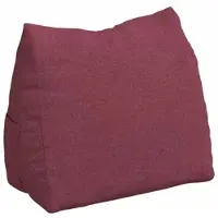 vidaXL Rückenkissen Weinrot 60 x 20 x 50 cm Stoff