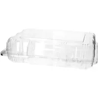 Monouso - Klappbox PET für Gebäck 22x14,5x6cm (220 Stück)