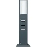 Gira Lichtsäule 134228 Licht 3x SCHUKO KS ant