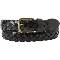 Levi's Leather Braid Belt Größe: 110 | Gürtel Outlet | Herren