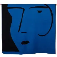 David Fussenegger Wohndecke Luca 'Frau' 140 x 200 cm (Farbe: Rohweiß)