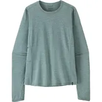 Patagonia T-Shirt L/S Cap Cool Sun Shirt Damen Nouveau Green - Blue Sage X-Dye-M
