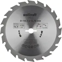 Wolfcraft Kreissägeblatt 6366000 Durchme